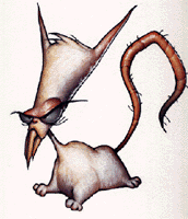 Evil the Cat from the coputer game 'Earthworm Jim'
